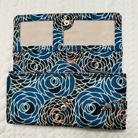 New Teddi Printed Wallet Wallet, Piercing Posies, One Size - Picture 6 of 8